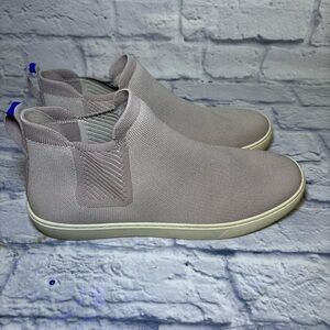 Rothy’s Women’s Chelsea Sneakers Boots Size 11.5 Lilac Gray Knit Comfortable